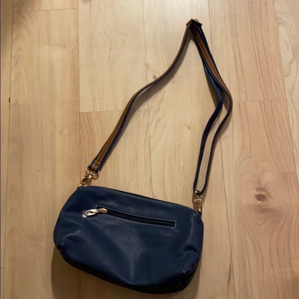 NWOT Navy Blue Bag